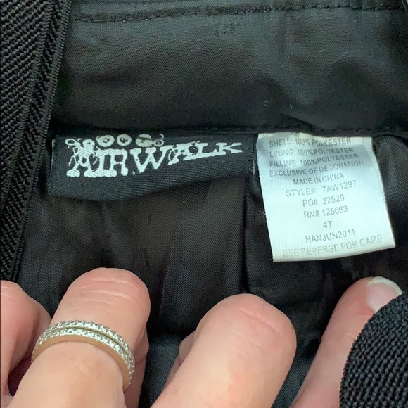 Black kids ski bib - Picture 4 of 5